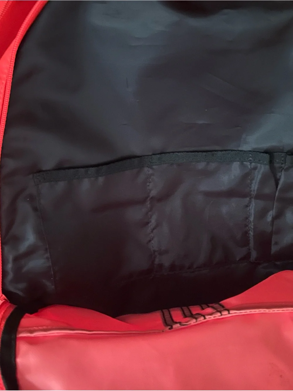 Adidas Orange and Black Backpack